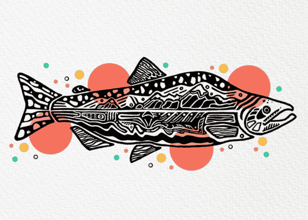 Salmon - Giclée Print